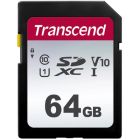 Карта пам\'яті Transcend 64GB SDXC class 10 UHS-I U1 V10 (TS64GSDC300S)