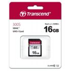 Карта пам\'яті Transcend 16GB SDHC class 10 UHS-I U1 (TS16GSDC300S)