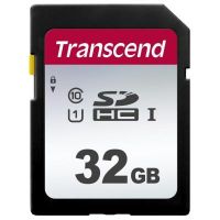 Карта пам\'яті Transcend 32GB SDHC class 10 UHS-I U1 (TS32GSDC300S)