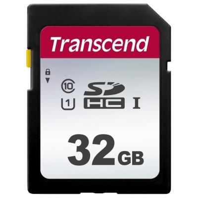 Карта пам\'яті Transcend 32GB SDHC class 10 UHS-I U1 (TS32GSDC300S)
