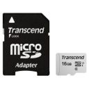 Карта пам\'яті Transcend 16GB microSDHC class 10 UHS-I U1 (TS16GUSD300S-A)
