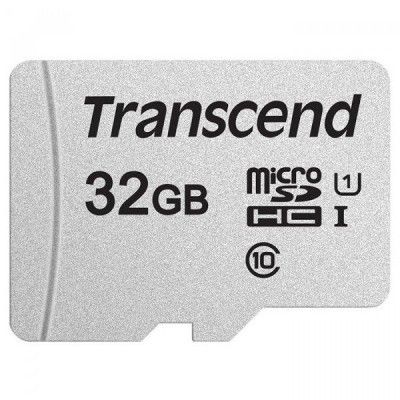 Карта пам\'яті Transcend 32GB microSDHC class 10 UHS-I U1 (TS32GUSD300S-A)