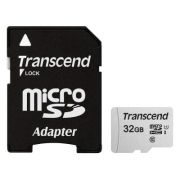 Карта пам\'яті Transcend 32GB microSDHC class 10 UHS-I U1 (TS32GUSD300S-A)