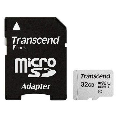 Карта пам\'яті Transcend 32GB microSDHC class 10 UHS-I U1 (TS32GUSD300S-A)