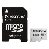 Карта пам\'яті Transcend 64GB microSDXC class 10 UHS-I U1 (TS64GUSD300S-A)