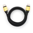 Кабель мультимедийный HDMI M to HDMI M 5.0m V2.0 Vinga (VCPDCHDMI2VMM5BK)