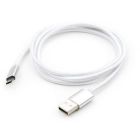 Дата кабель USB 2.0 AM to Micro 5P 1m LED silver Vinga (VCPDCMLED1S)