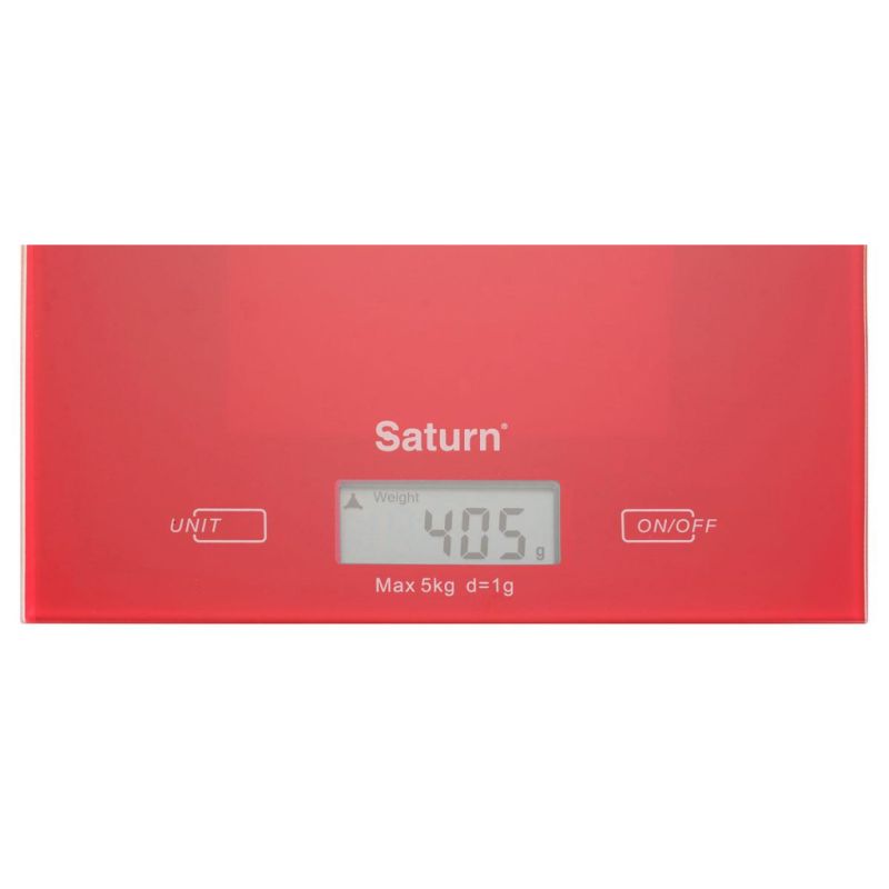 Ваги кухонні Saturn (ST-KS7810 Red)