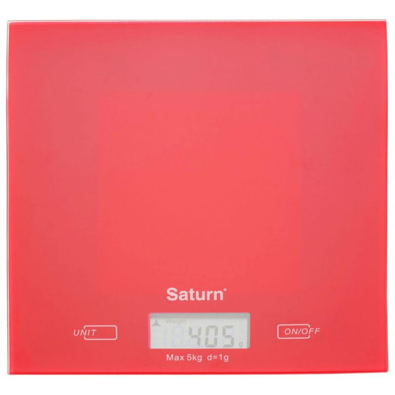 Ваги кухонні Saturn (ST-KS7810 Red)