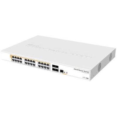 Коммутатор сетевой Mikrotik (CRS328-24P-4S+RM)