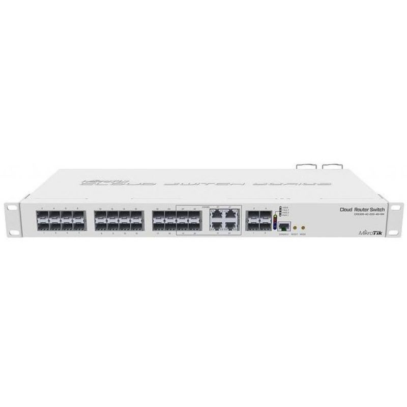 Коммутатор сетевой Mikrotik (CRS328-4C-20S-4S+RM)