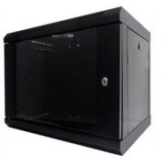 Шкаф настенный Hypernet 9U 19" 600x350 (WMNC-35-9U-FLAT-BLACK)