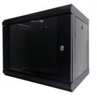 Шкаф настенный Hypernet 9U 19" 600x350 (WMNC-35-9U-FLAT-BLACK)
