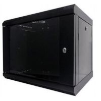 Шкаф настенный Hypernet 9U 19" 600x350 (WMNC-35-9U-FLAT-BLACK)
