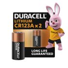Батарейка Duracell 123 3V High Power літієва, CR123/CR123A/CR17345, 2 шт. в упаковці (5002979)