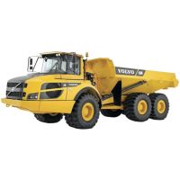 Масштабная модель автомобиля Bburago Самосвал Volvo A25G серии Construction 1:50 (18-32085)