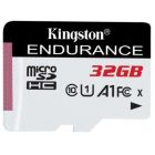 Карта пам'яті Kingston 32GB microSDHC Class 10 UHS-I U1 A1 High Endurance (SDCE/32GB)