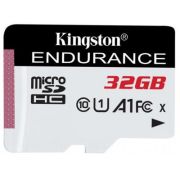 Карта пам'яті Kingston 32GB microSDHC Class 10 UHS-I U1 A1 High Endurance (SDCE/32GB)