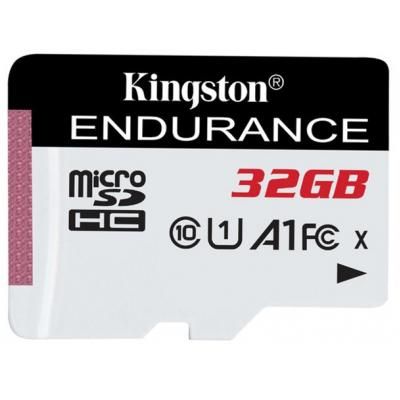 Карта пам'яті Kingston 32GB microSDHC Class 10 UHS-I U1 A1 High Endurance (SDCE/32GB)