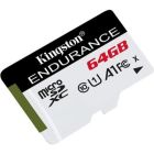 Карта пам\'яті Kingston 64GB microSDXC class 10 UHS-I U1 A1 High Endurance (SDCE/64GB)