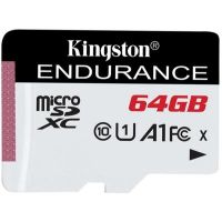 Карта пам\'яті Kingston 64GB microSDXC class 10 UHS-I U1 A1 High Endurance (SDCE/64GB)
