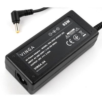 Блок питания к ноутбуку Vinga ACER 65W 19V 3.42A 5.5*1.7 (VPA-1934-AC5517-101)