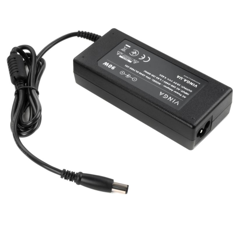 Блок живлення до ноутбуку Vinga DELL 90W 19.5V 4.62A 7.4*5.0 (VPA-1946-DL7450-101)