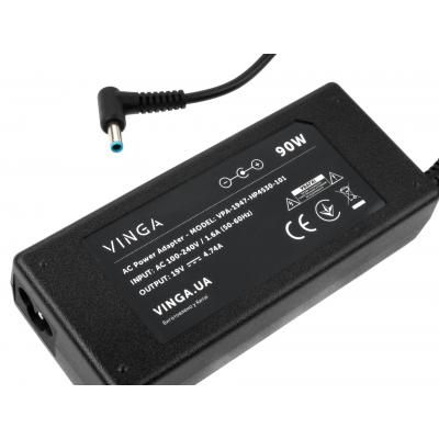Блок питания к ноутбуку Vinga HP 90W 19V 4.74A 4.5*3.0 (VPA-1947-HP4530-101)