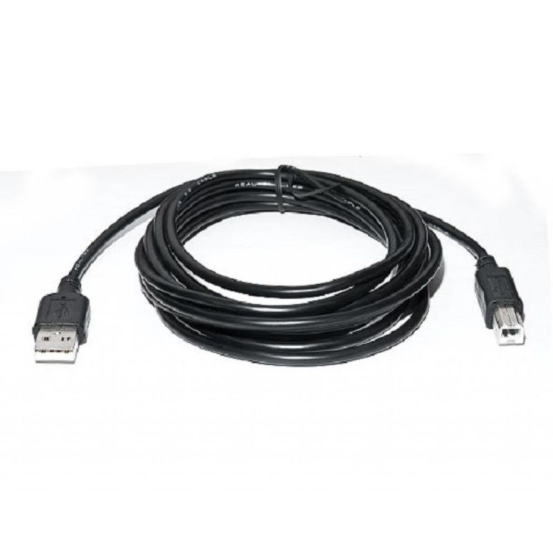 Кабель для принтера USB 2.0 AM/BM 2.0m Pro black REAL-EL (EL123500026)