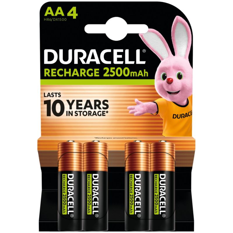 Акумулятор Duracell AA HR6 2500mAh * 4 (5000394057203 / 5007308)
