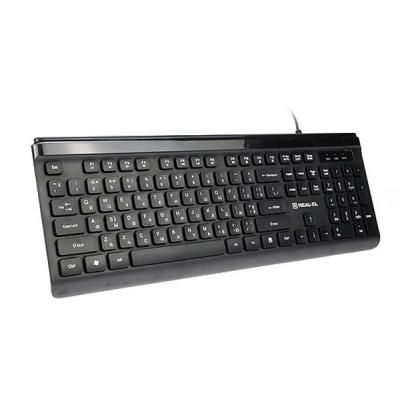 Клавіатура REAL-EL 7085 Comfort Black (EL123100032)