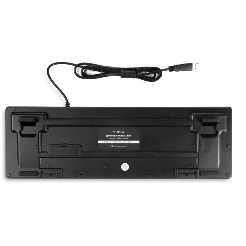 Клавіатура Vinga (KBGSM120 Black)