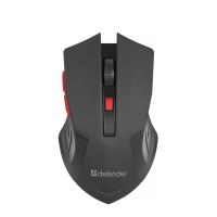 Мишка Defender Accura MM-275 Black-Red (52276)