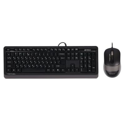 Комплект A4Tech F1010 Grey (4711421943239)