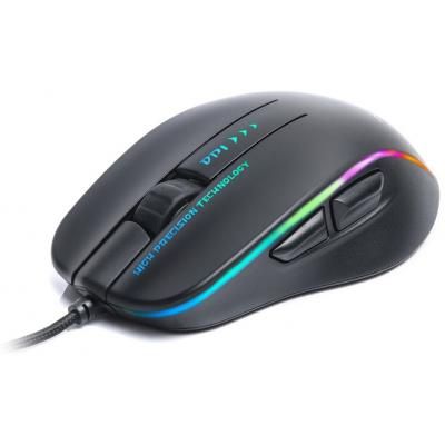 Мишка REAL-EL RM-747 USB Black (EL123200028)