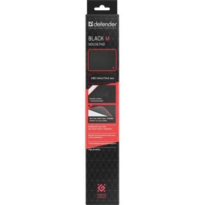 Коврик для мышки Defender Black M (50560)