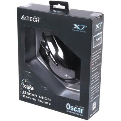 Мишка A4Tech X89 Black (4711421945059)