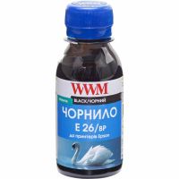 Чорнило WWM Epson XP-600/XP-605/XP-700 100г Black pigm. (E26/BP-2)