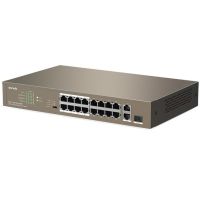 Комутатор мережевий Tenda (TEF1118P-16-150W)