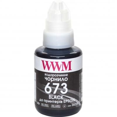 Чернила WWM Epson L800 140г Black (E673B)