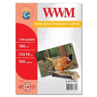 Фотобумага WWM 13x18 (G180.P100/C)