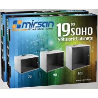 Шкаф настенный Mirsan SOHO 7U 19" 535x300, RAL 7035 (MR.SOH07U30DE.02)