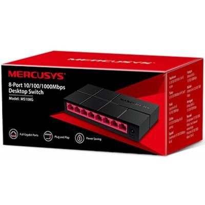 Комутатор мережевий Mercusys (MS108G)