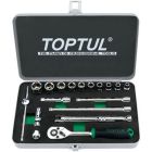 Набор инструментов Toptul дюймових 1/4" 18од. 3/16"-9/16" (GCAD1811)
