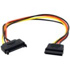 Кабель живлення Cablexpert SATA power extention 0.3 м (CC-SATAMF-01)