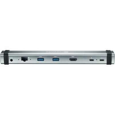 Порт-репликатор Canyon Docking Station with 7 ports, 2*Type C, Input 100-240V (CNS-TDS06DG)