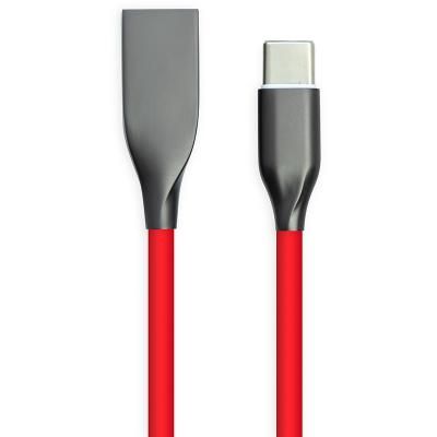 Дата кабель USB 2.0 AM to USB-C 2.0m red PowerPlant (CA911394)