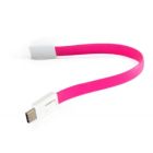 Дата кабель USB 2.0 AM to USB-C 0.18m pink Extradigital (KBU1788)