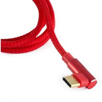 Дата кабель USB 2.0 AM to USB-C 1.0m 90° corner Extradigital (KBU1763)