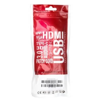 Дата кабель USB 2.0 AM to USB-C 1.0m 90° corner Extradigital (KBU1763)